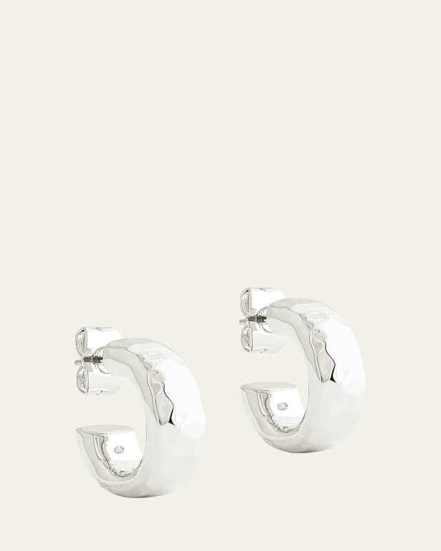 Farrier Huggie Hoop Earrings